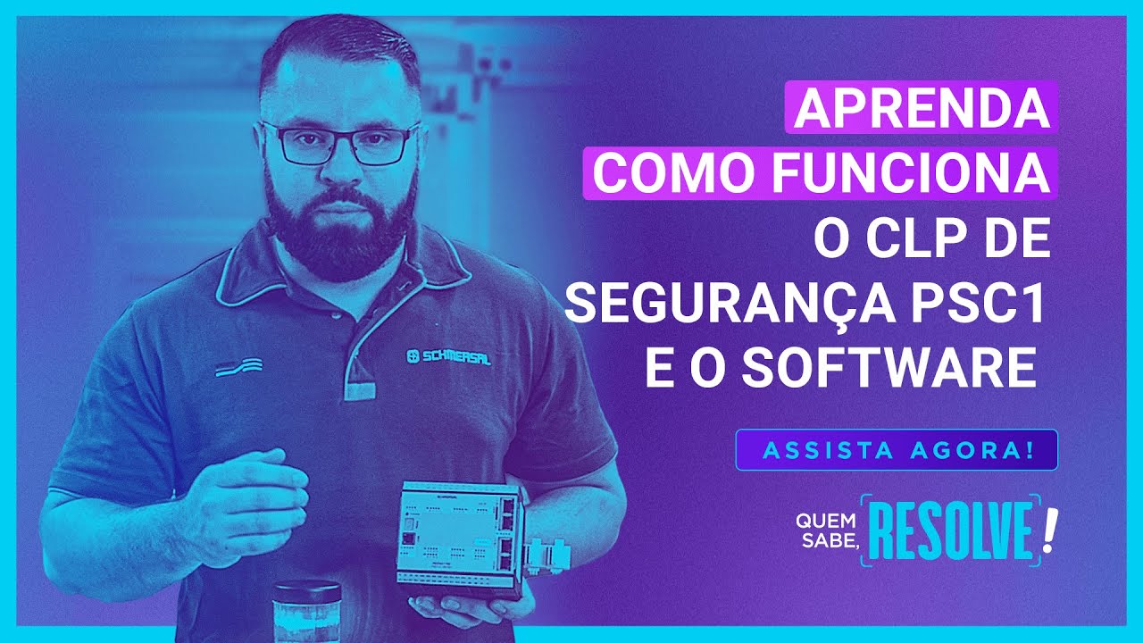 Aprenda como funciona o CLP de segurança PSC1 e o Software