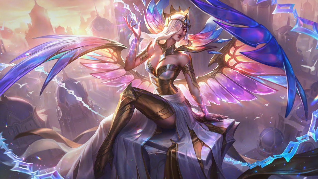 Prestige Veiled Lady Morgana supposed to play support, but Yone Trolled