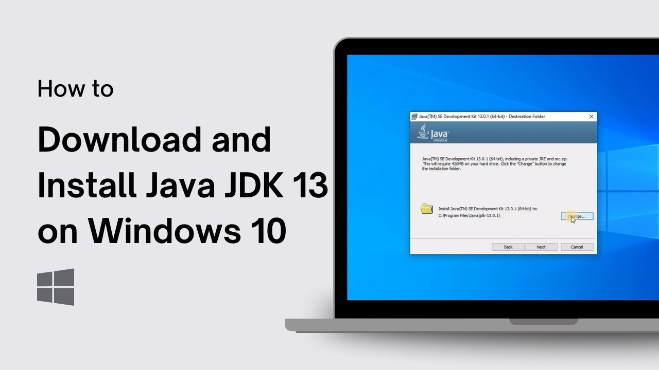 How to Download and Install Java JDK 13 on Windows 10
