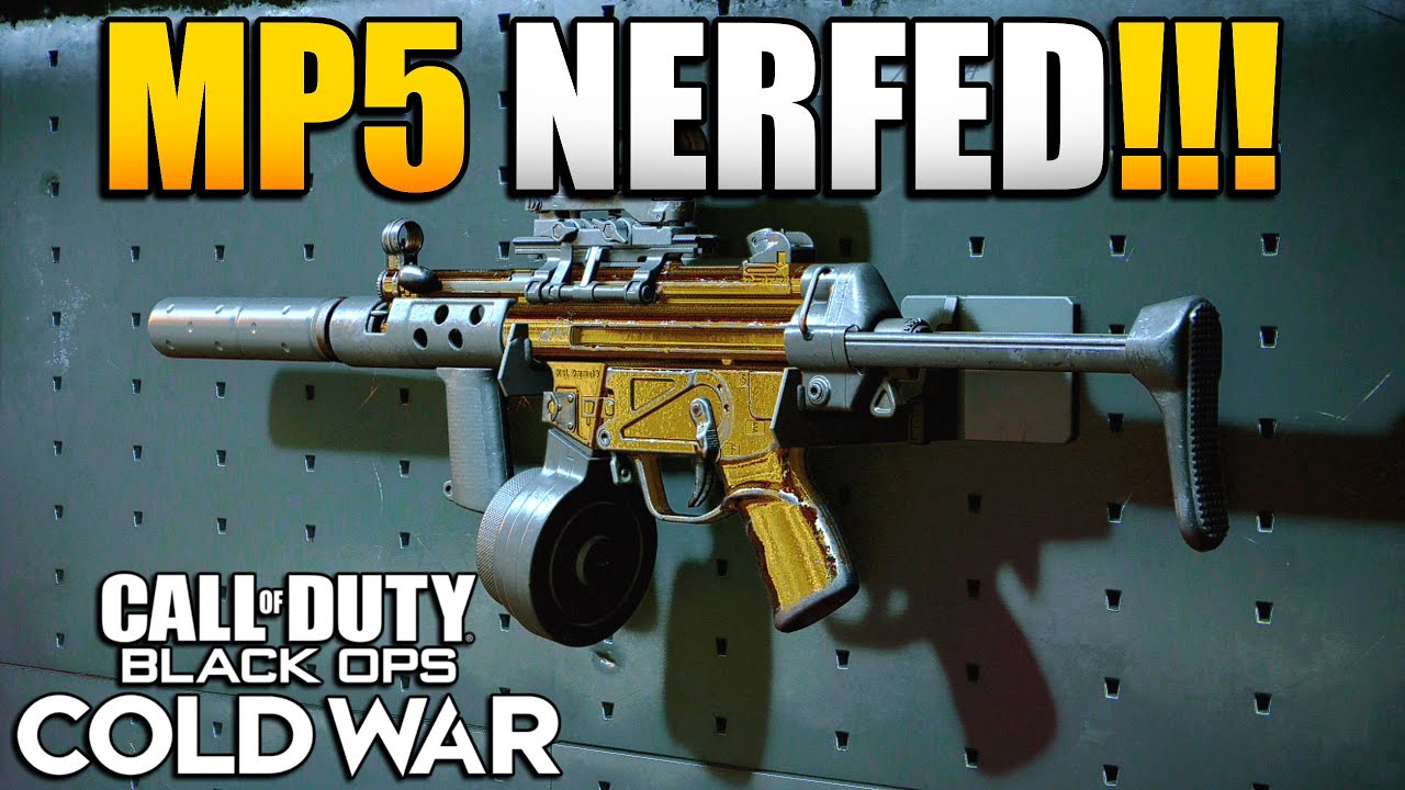 Mp5 Nerfed in 1st Black Ops Cold War Update | CoD BOCW News and Updates | JGOD