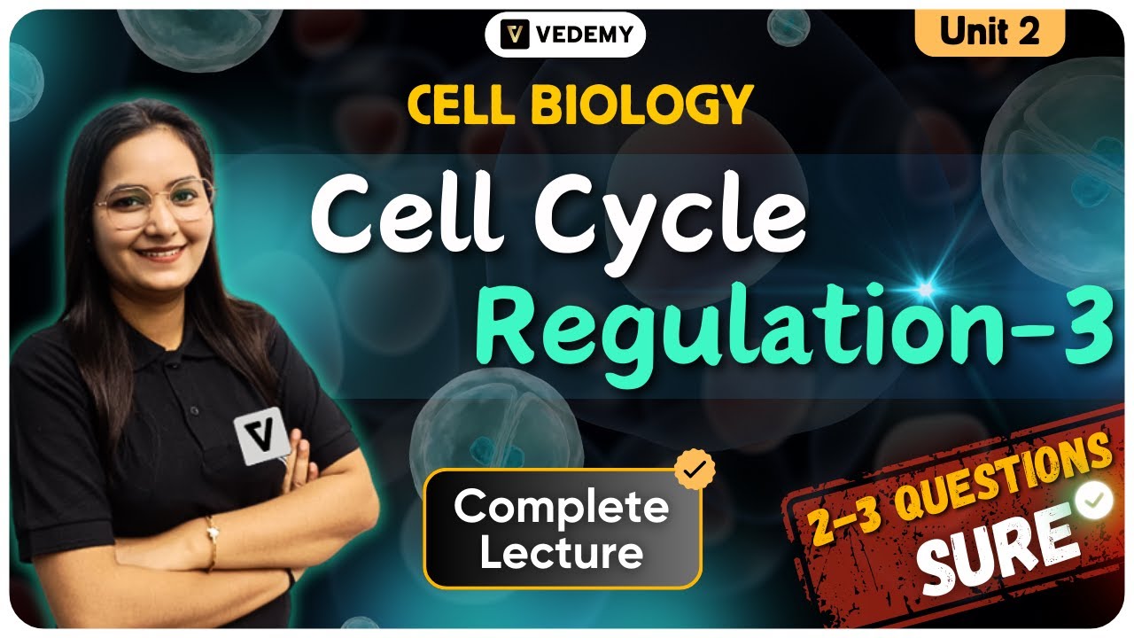 Cell Cycle Regulation Part-3 | Check Points | Cell Biology | Dr. Ravina Rai | CSIR | DBT | GATE |