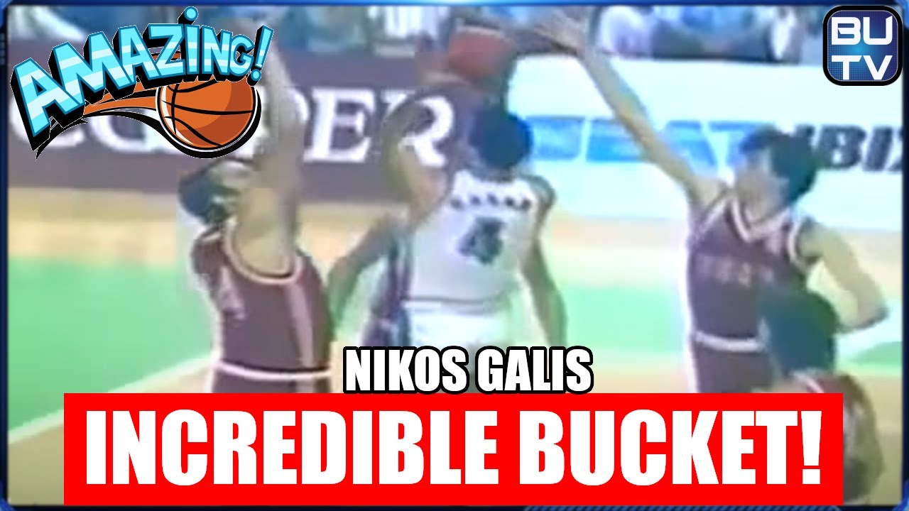 Nick Galis Incredible Multi-Clutch One Arm Release Smothered by Defenders | AMAZING PLAYS |【日本語字幕】