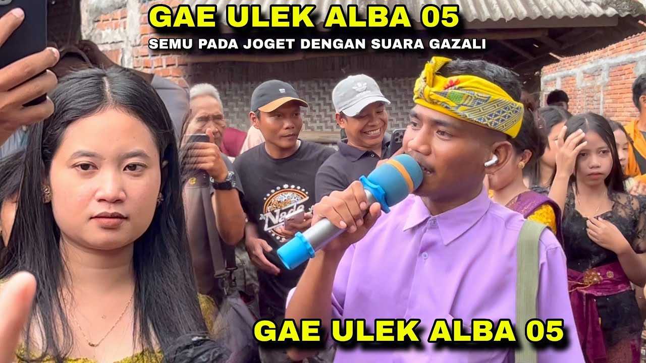 GAE ULEK CIWI CIWI PADA JOGET DENGAN SUARA GAZALI ALBA 05