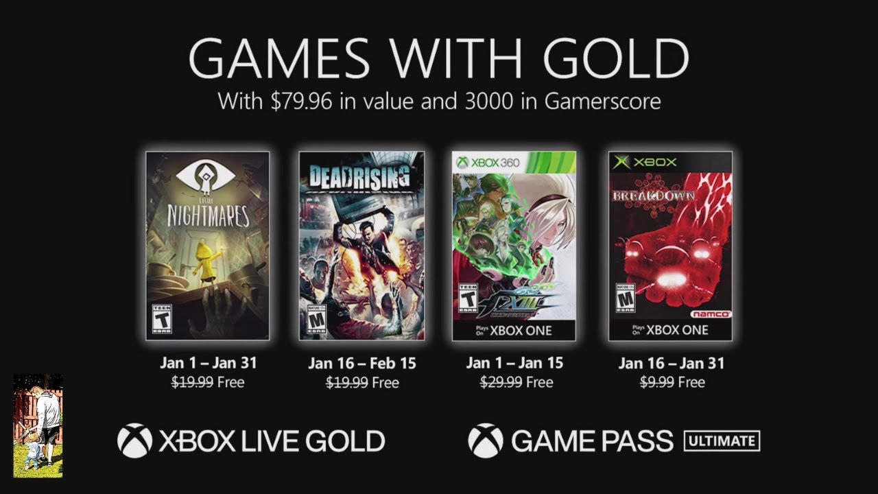 Xbox Games With Gold - January 2021 : Achievement Review.