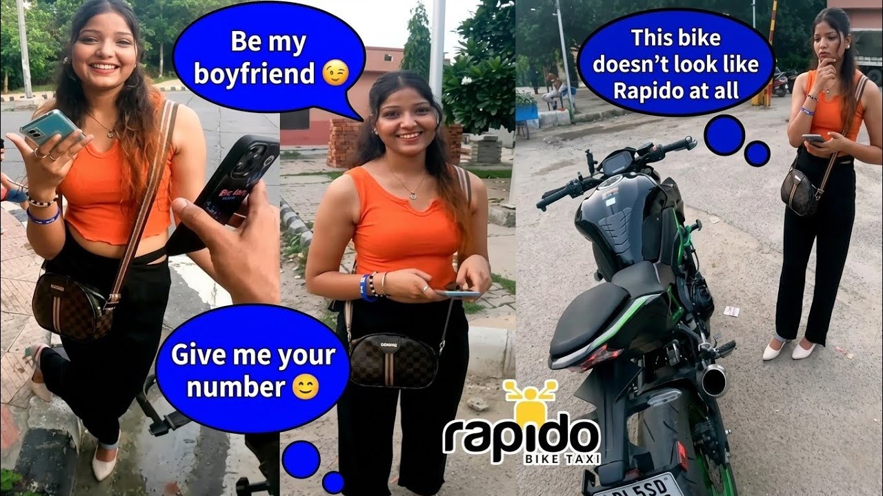 Superbike Rapido Rider: She Got Impressed! 🥰 | Kawasaki Z1000 | Indian Streets