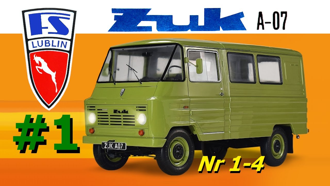 #1. Budowa modelu Żuka A-07, skala 1:8 - DeAgostini