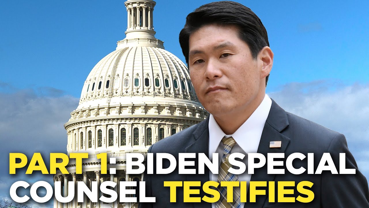 Watch live: Special counsel Robert Hur testifies before House on Biden docs report