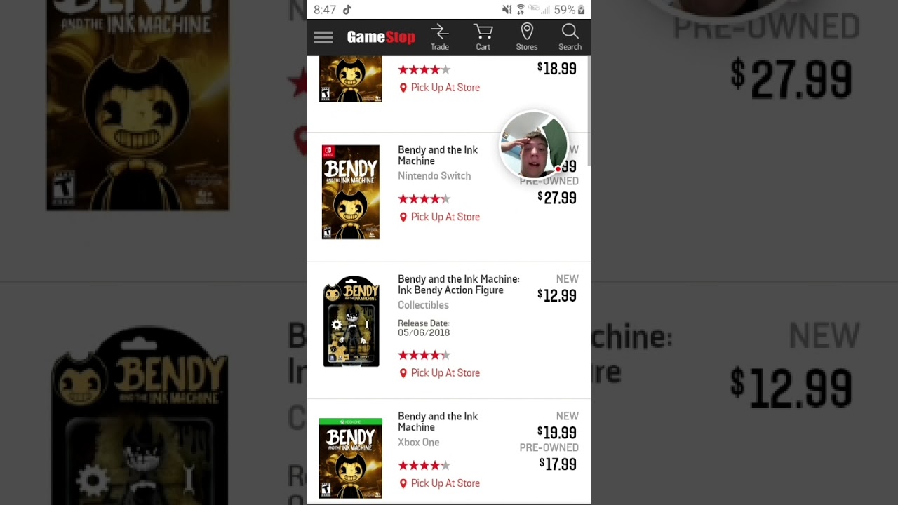 Online Gamestop Hunting
