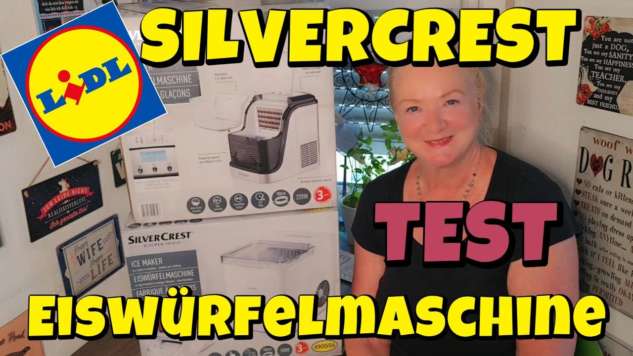 VERGLEICH LIDL SILVERCREST EISWÜRFELMASCHINE GROSS ODER KLEIN TEST REVIEW