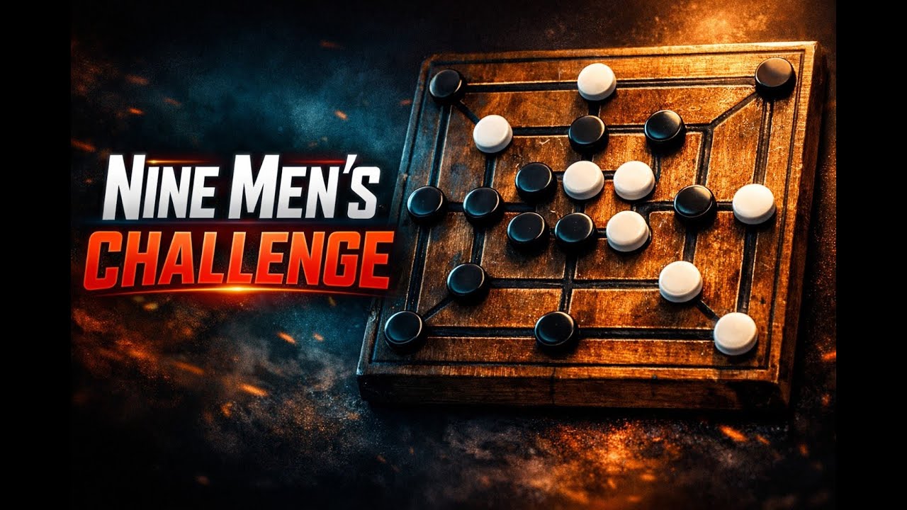 Nine Men's Morris in Ladakh: Travel & Play Challenge |EZR GAMING|#millsgame