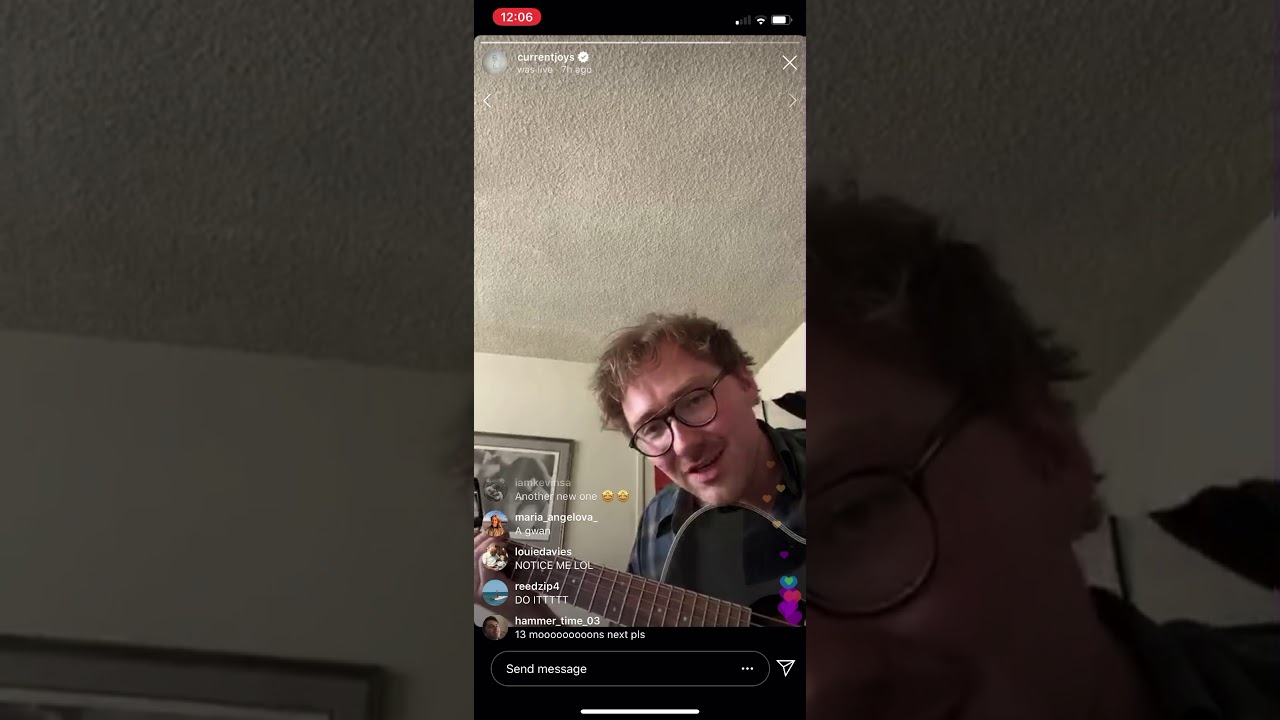 Current Joys NEW SONG “Hippie Speedball” Instagram Live 4/16/20