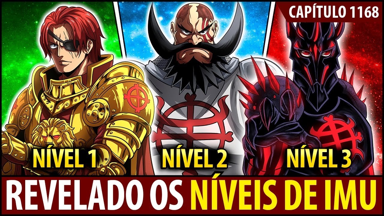 O DESPERTAR DE IMU E OS 3 NÍVEIS DE SELO EXPLICADOS!! A VERDADE DE SHANKS EM ELBAF!! ONE PIECE 1168