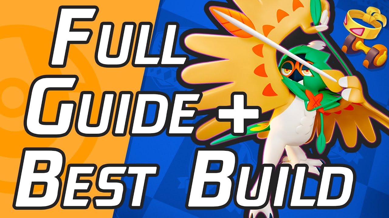 FULL Decidueye GUIDE & BEST ITEMS | Pokemon Unite