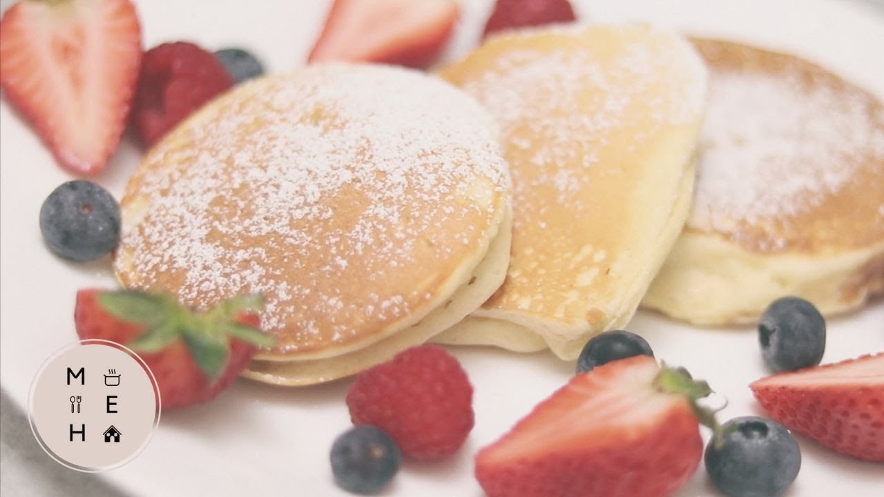 Fluffy Pancakes Recipe - Boxed Pancake Mix Hack | No Talking Cooking Video | Make Eat Home