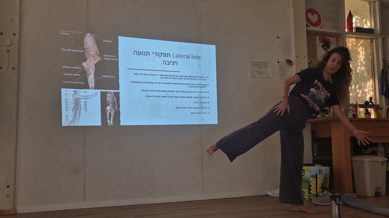 הרצאה קו לטרלי עין הים
