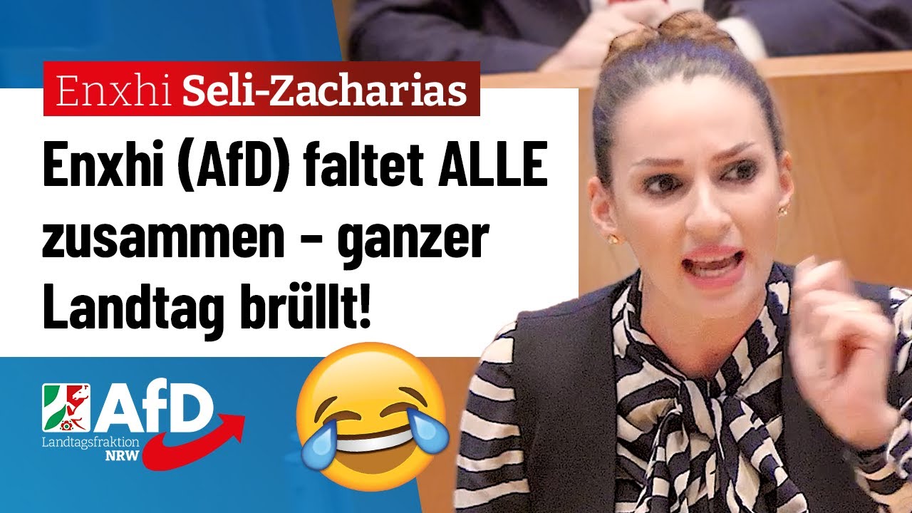 Im Landtag fliegen die Fetzen! – Enxhi Seli-Zacharias (AfD)