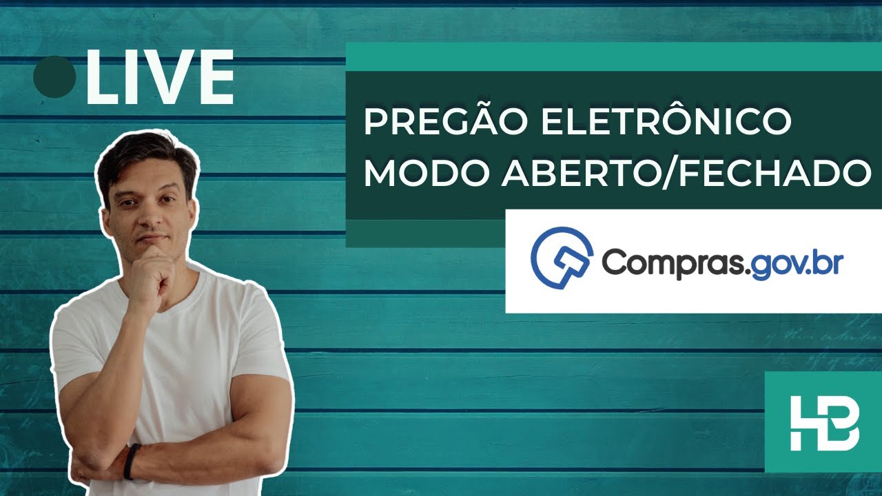 LICITA&Ccedil;&Atilde;O - PREG&Atilde;O ELETR&Ocirc;NICO MODO ABERTO/FECHADO NO COMPRAS.GOV #comprasgov