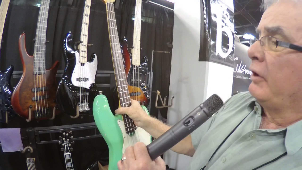 Roscoe Guitars at the 2017 NAMM Show
