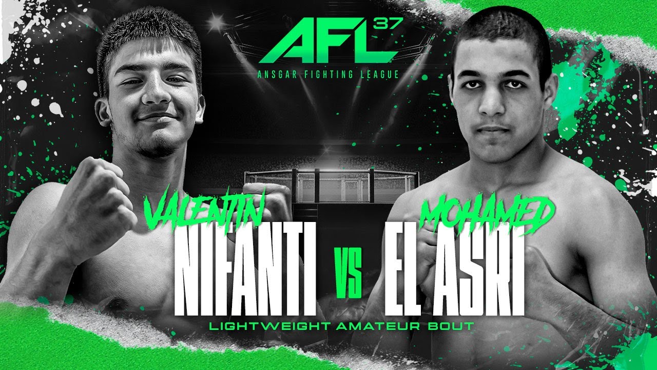 VALENTIN NIFANTI vs MOHAMED EL ASRI | FULL FIGHT | AFL 37 BARCELONA