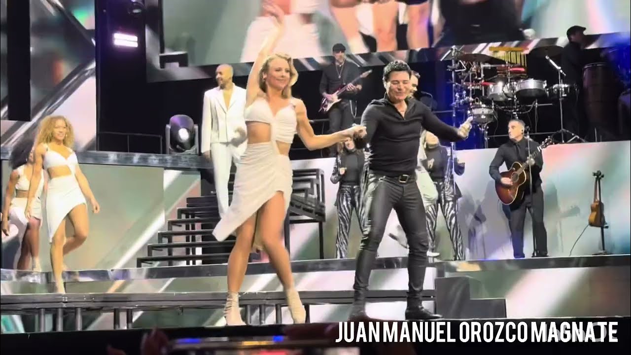 CHAYANNE Bailando Bachata  BAILEMOS OTRA VEZ TOUR 2025 MORELIA MÉXICO 22 02 25