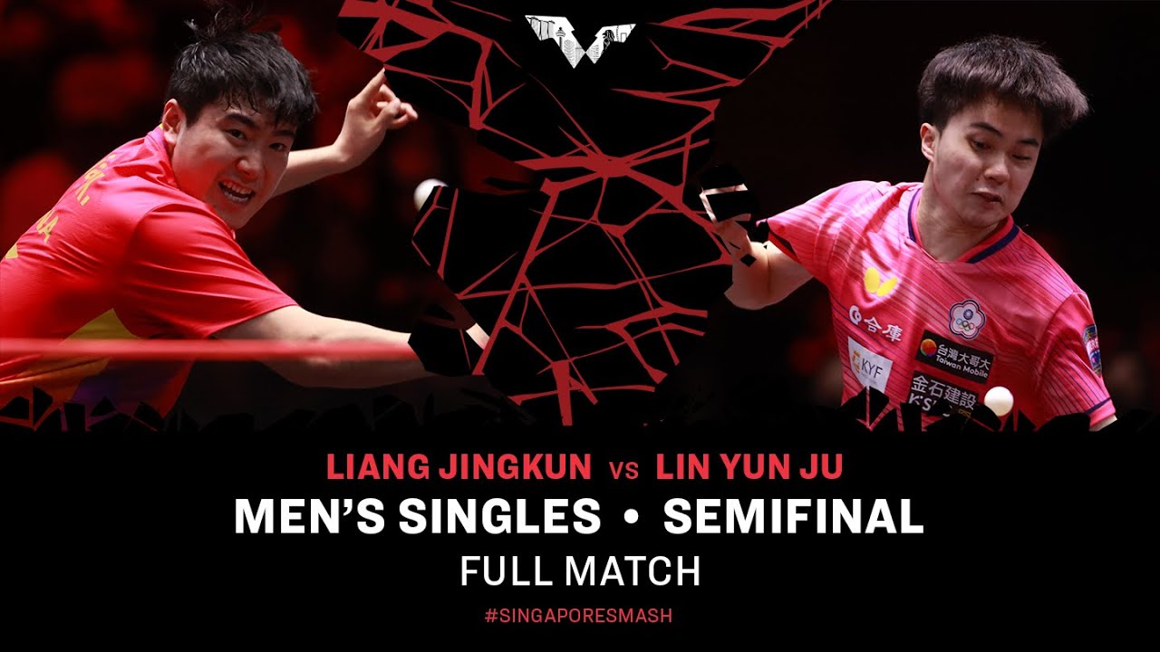 FULL MATCH | LIN Yun-Ju vs LIANG Jingkun | MS SF | #SingaporeSmash 2024