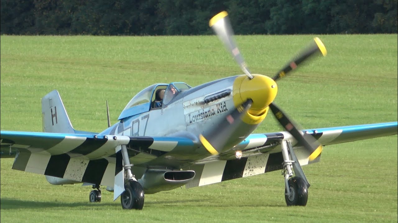 [4K] Legendary „Louisiana Kid“ P-51 Mustang Warbird Display | Hahnweide OTT 2025