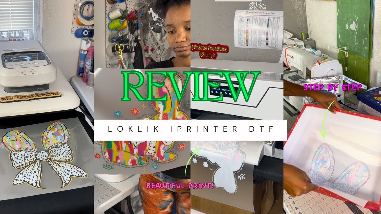 From Idea to Ink: Starting a T-Shirt Brand with the Loklik Iprinter DTF in 2025! + REVIEW AND TEST