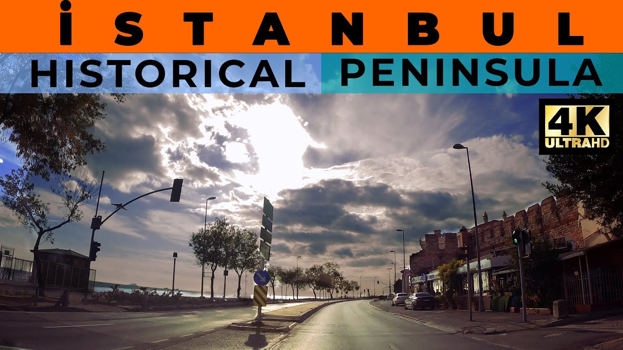 Driving in Istanbul | Beyazıt to Cankurtaran in Historical Peninsula with Trivia
