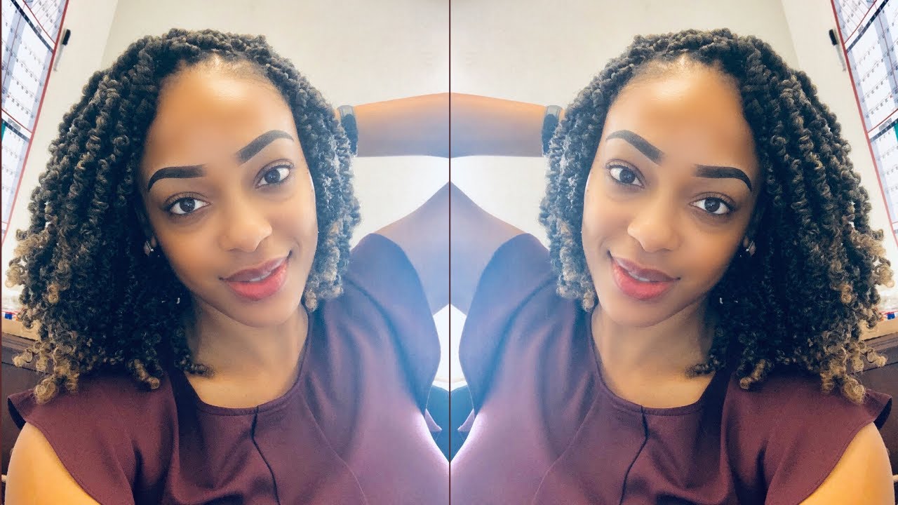 Individual Spring Twists!!! NO TENSION - NO SLIP METHOD!!!  The Perfect Protective Style