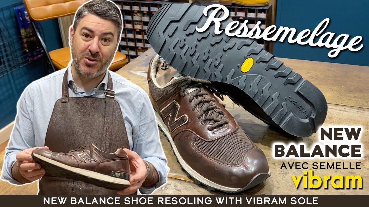 Remplacement de semelle sur New Balance 576 | Sole replacement on New Balance 576