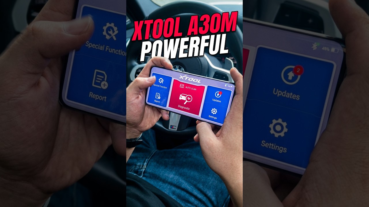 Portable Car Scanner Diagnostic Tool with 21 Resets #xtoolonline #diagnosticscantool