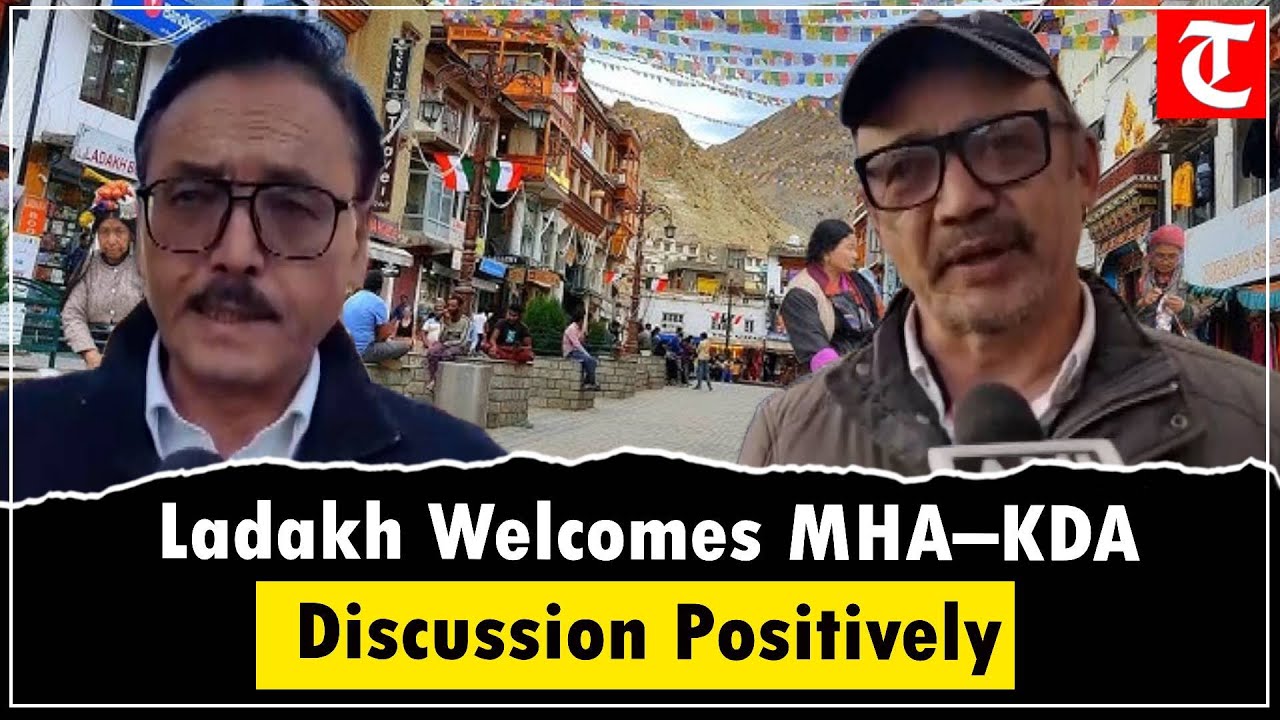 Leh Residents Welcome MHA Talks With Apex KDA | Positive Response in Ladakh