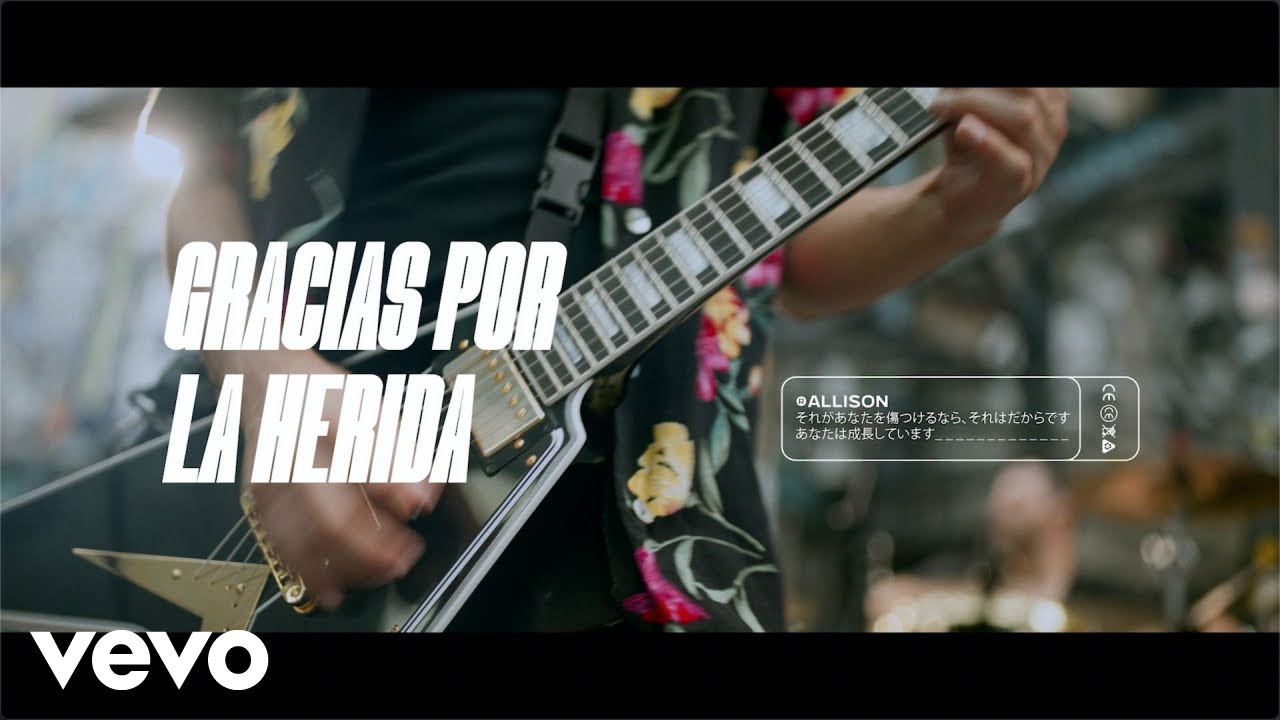 Allison - Gracias por la Herida