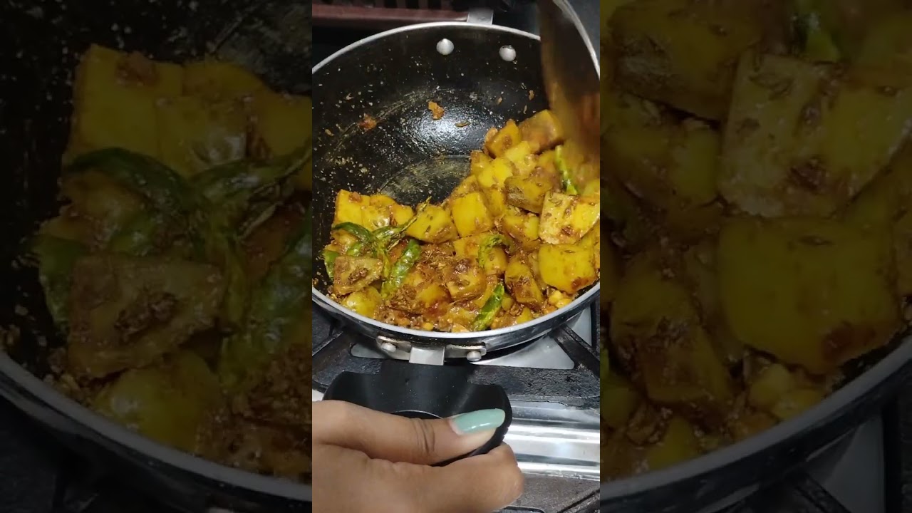  चना साग आलू की सब्जी/ Chana saag Aloo Sabji..❤️😋🤤 @anitaKumari-wb5fx