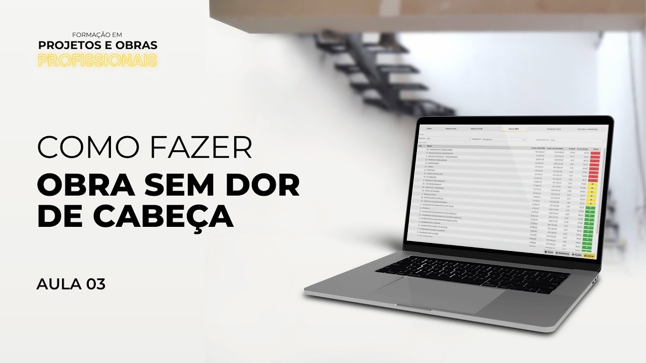 AULA 03 l COMO FAZER UMA OBRA SEM DOR DE CABEÇA (DO PLANEJAMENTO À EXECUÇÃO)