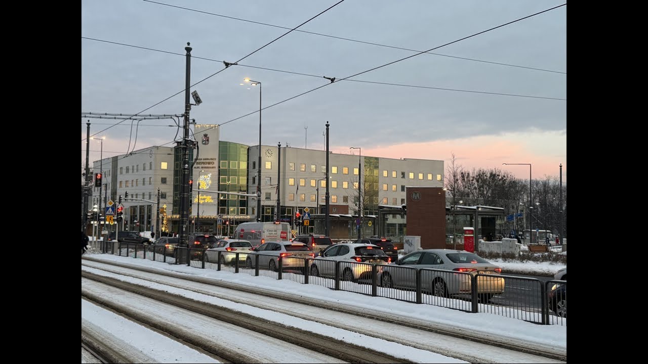 Засніжена Столиця⛸️🗯️Варшава у ⛄️ снігу