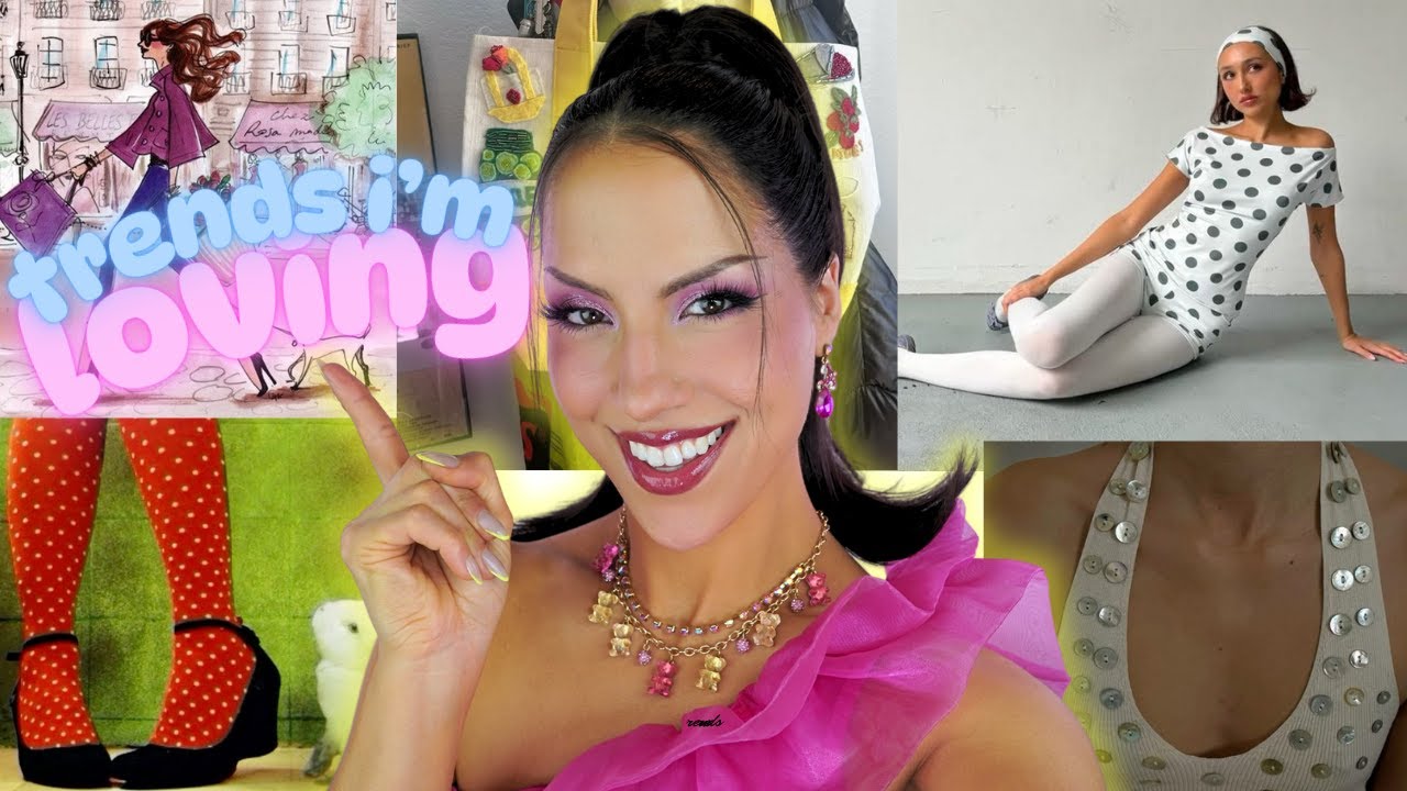 spring 2025 fashion & beauty trends i'm loving: shoe diva, whimsy twee & more!