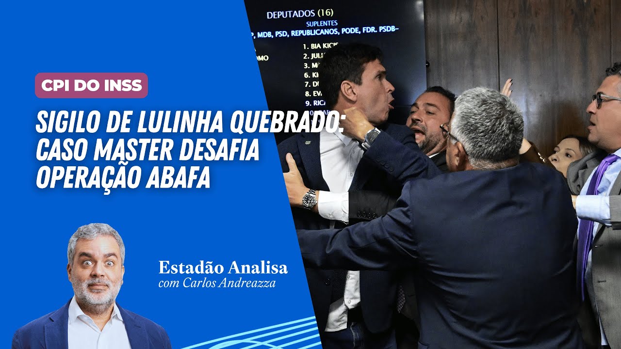 Sigilo de Lulinha quebrado: caso Master desafia operação abafa | Estadão Analisa