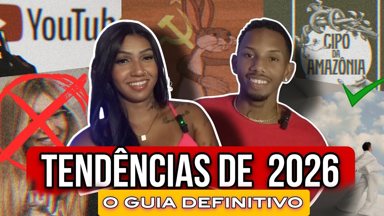 Tendências de 2026: Cores, Maximalismo e a Queda dos Influencers na Era do YouTube