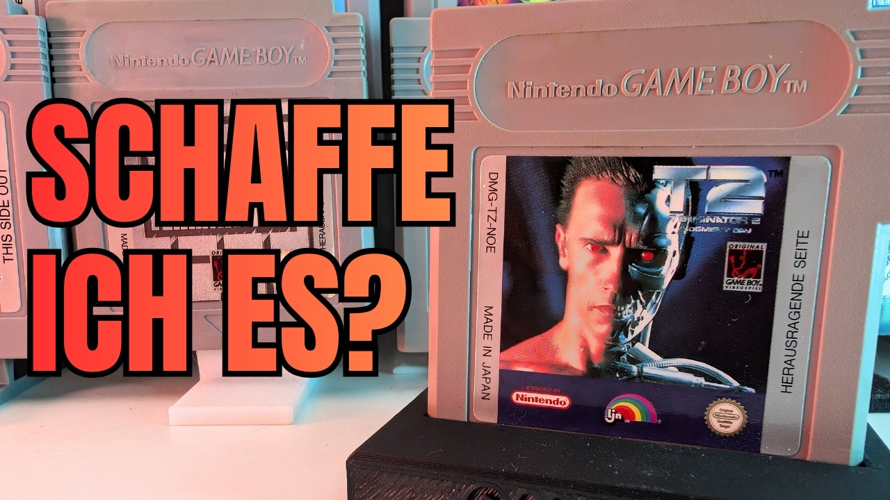 Schaffe ich es Terminator 2: Judgement Day (Game Boy) durchzuspielen? Gib mir den Abspann!