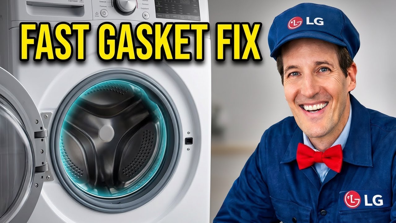 ✨ Front-Load Washer Gasket Fix - Stacked Dryer Stays Put ✨