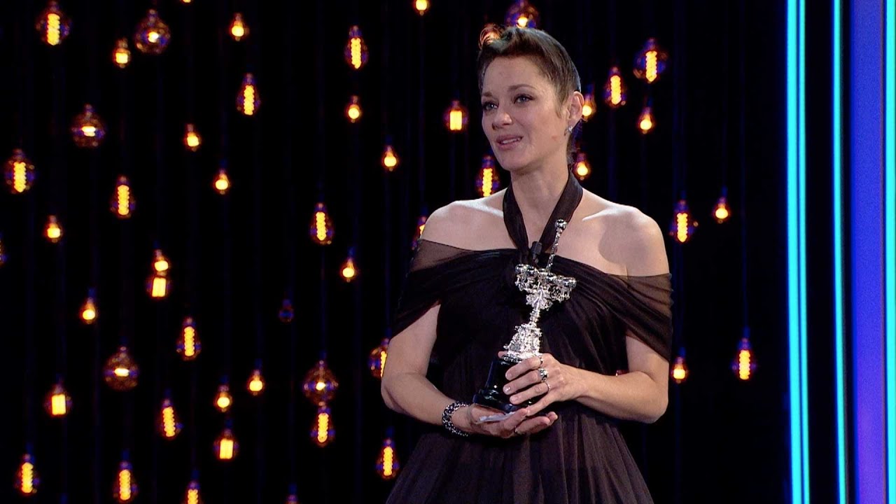 Entrega del Premio Donostia a MARION COTILLARD
