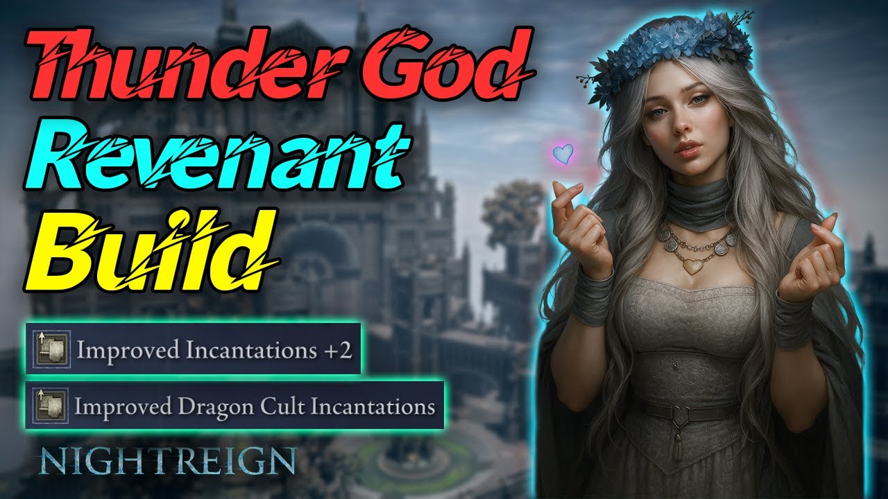 OP Thunder God Build With Revenant! (Depth 4 Difficulty) | Elden Ring Nightreign