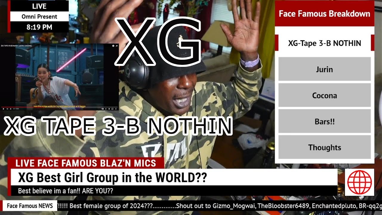 Face Famous Reactions XG TAPE #3-B НИЧЕГО НЕ РЕАКЦИОННОГО