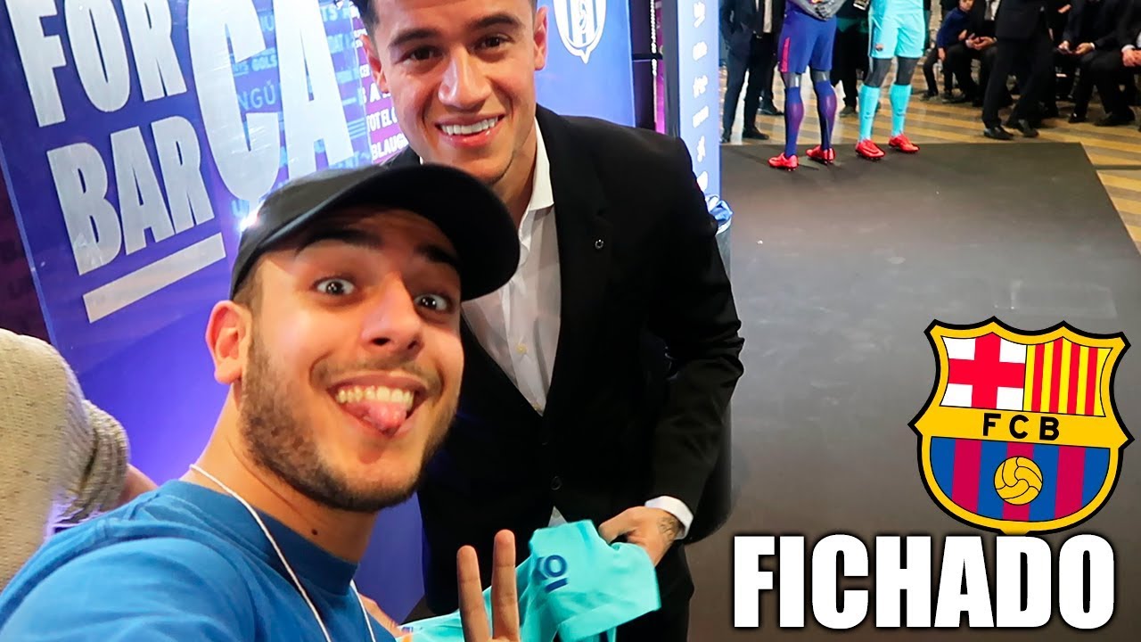 COUTINHO ME FIRMA LA CAMISETA? VIENE A NOSOTROS !!