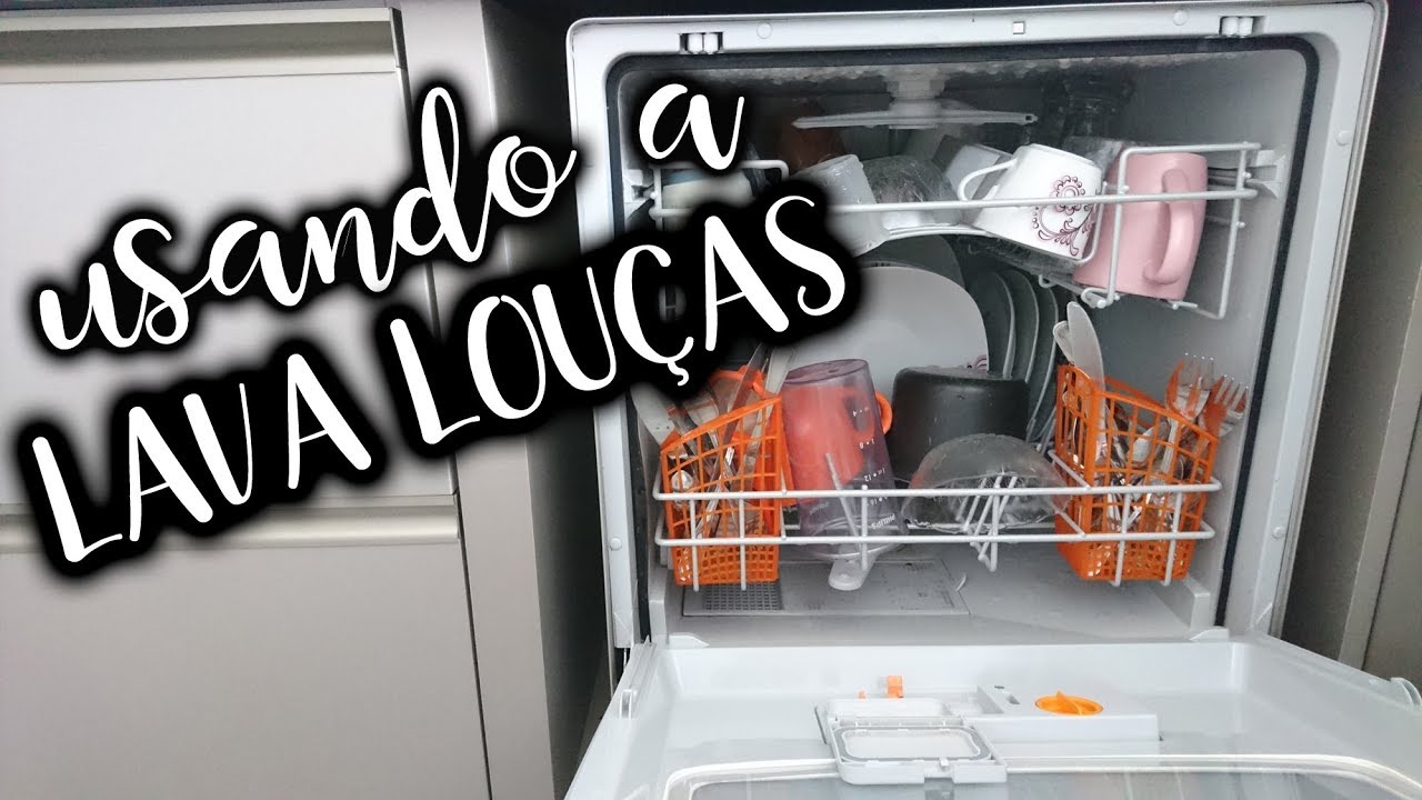 MÁQUINA LAVA LOUÇAS NA PRÁTICA
