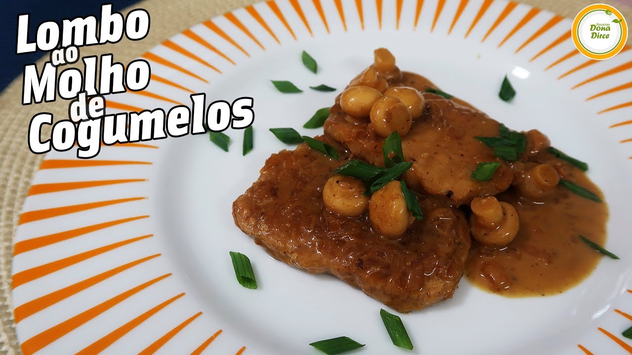 MOLHO CREMOSO PARA CARNES | BIFE DE PORCO AO MOLHO CREMOSO | FILÉ SUÍNO COM MOLHO CREMOSO #900