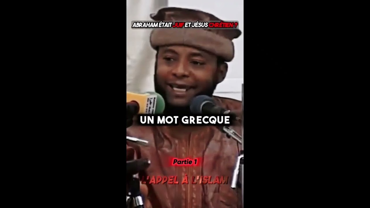 Abraham n&rsquo;&eacute;tait ni Juif ni Chr&eacute;tien. Mais, il &eacute;tait enti&egrave;rement soumis &agrave; Allah (Musulman). S-3:67