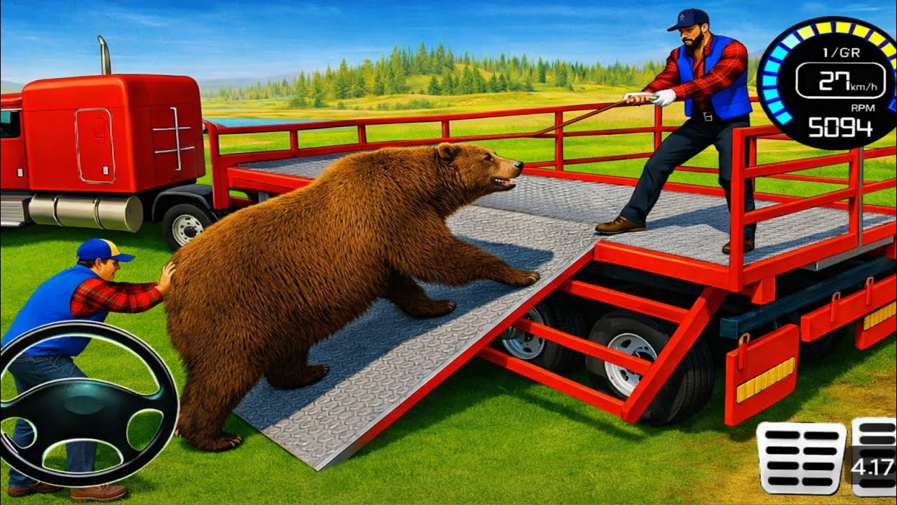 Animal Cargo Truck Simulator Game - Android Mobile Gameplay 2026 - HDR HD Quality 