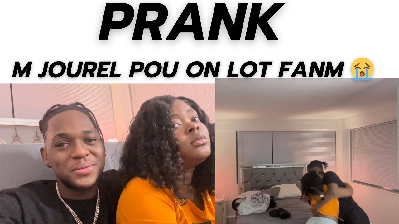 Madanm mwen ap fe jaloux pou on fanm 😭m jourel m dil m pral jwenn fanm nan Prank
